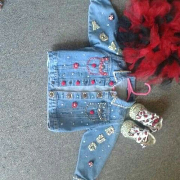 Toddler girls ladybugs outfit - Picture 1 of 8